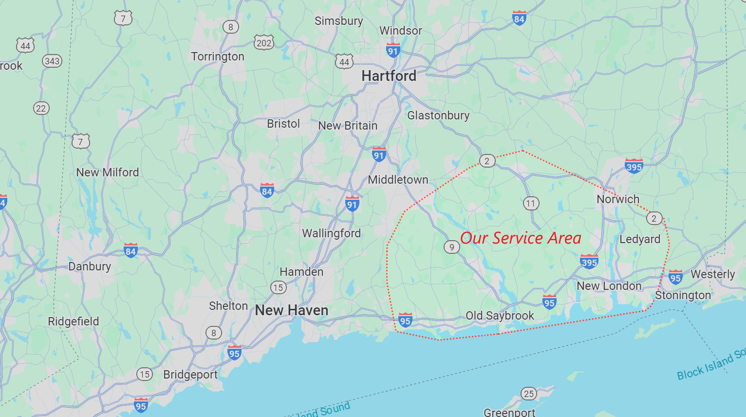 Service Area Map